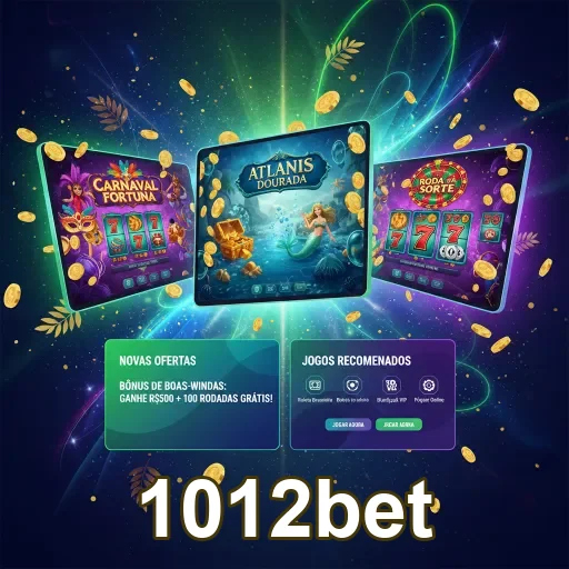 Ilustração de Explore os jogos online da 1012bet com segurança e diversão